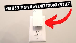 How To Set Up Ring Alarm Range Extender