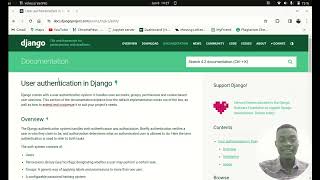 User Authentication in django part 1 /4: registration, login, change password