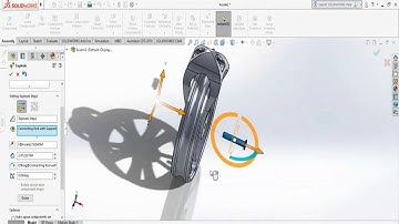 Solidworks in a minute: How to create exploded view of an assembly and animation