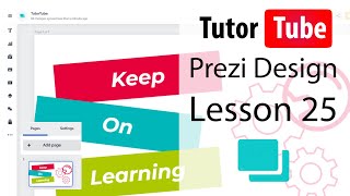 Prezi Design Tutorial - Lesson 25 - Adding Images
