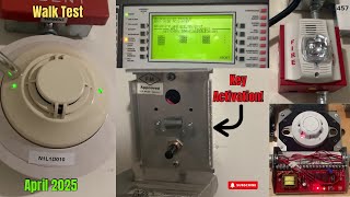 Fire Alarm System April 2025 Walk Test