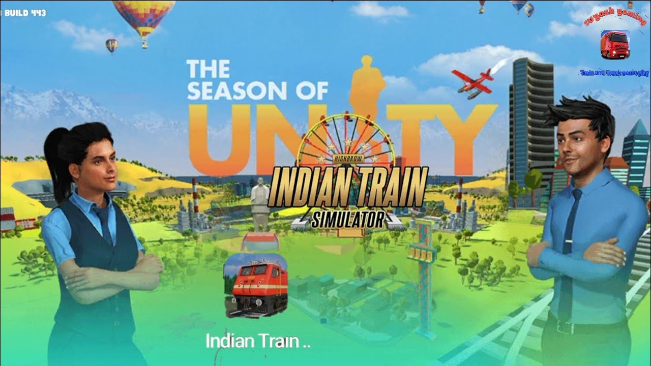 indian train simulator season of unity - YouTube
