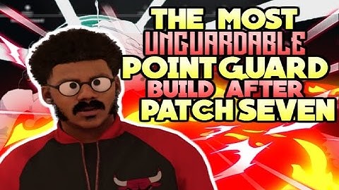 NBA 2K17 - *NEW* BEST ARCHETYPE MYPLAYER BUILD AFTER PATCH 7 CRAZY DRIBBLE MOVES MUST SEE!!