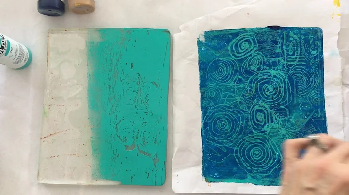 Gel Plate Stamp PadTutorial Tidbits