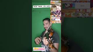 Uma Musume Pretty Derby (Main Screen Theme) #umamusume #tokaiteio #gacha #game #kitasanblack #violin