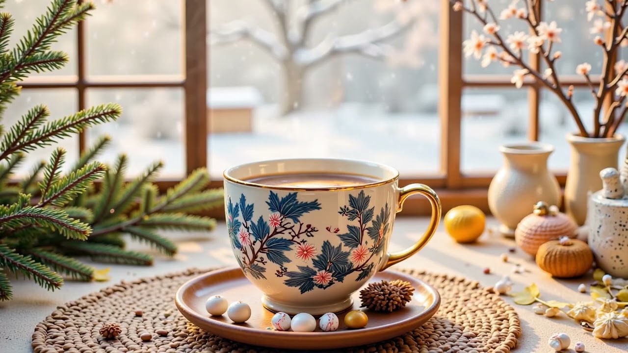 Relaxing Jazz Music & Ambient Bossa Nova Instrumental for Coffee Time, Focus, Studying, Working