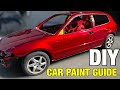 The BEST Complete Color Change Paint Job DIY Guide!