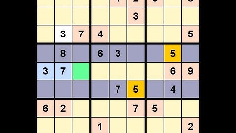 How to Solve Washington Times Sudoku Difficult March 18, 2022