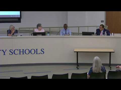 Boone County School Board Meeting For July 2022