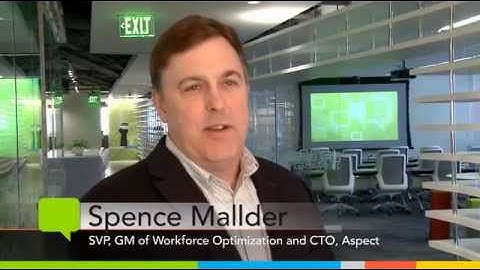 Aspect Workforce Optimization Suite - Product Overview | Spence Mallder