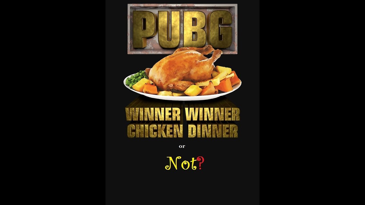 Чикен бан. Игра winner Chicken dinner айдроб.