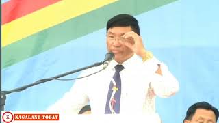 Speech of NSCN (R) Wangtin Naga at the Naga Plebiscite Day in Kohima NBCC Convention Centre.