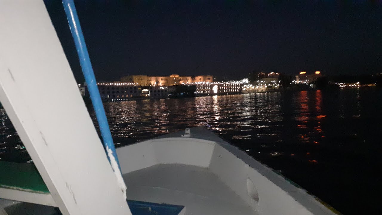 BOAT RIDE CROSSING THE NILE RIVER - YouTube