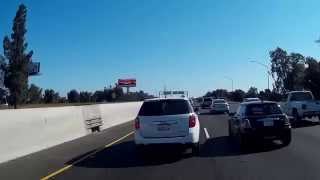 Aggressive driver preventing lane splitting