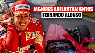 MEJORES ADELANTAMIENTOS DE FERNANDO ALONSO 🔥💥 || Narración ANTONIO LOBATO⚡