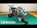 How to make a Motorbike using LEGO parts | LEGO Bike #sritu_hobby #lego #diy