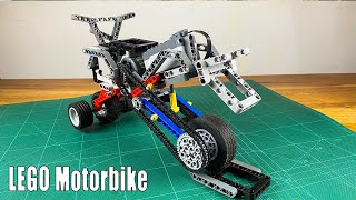 How to make a Motorbike using LEGO parts | LEGO Bike #sritu_hobby #lego #diy