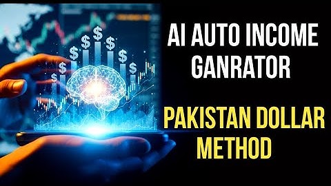 Unlock Passive Income | How This AI Tool Generates Dollars from Pakistan | islami israr
