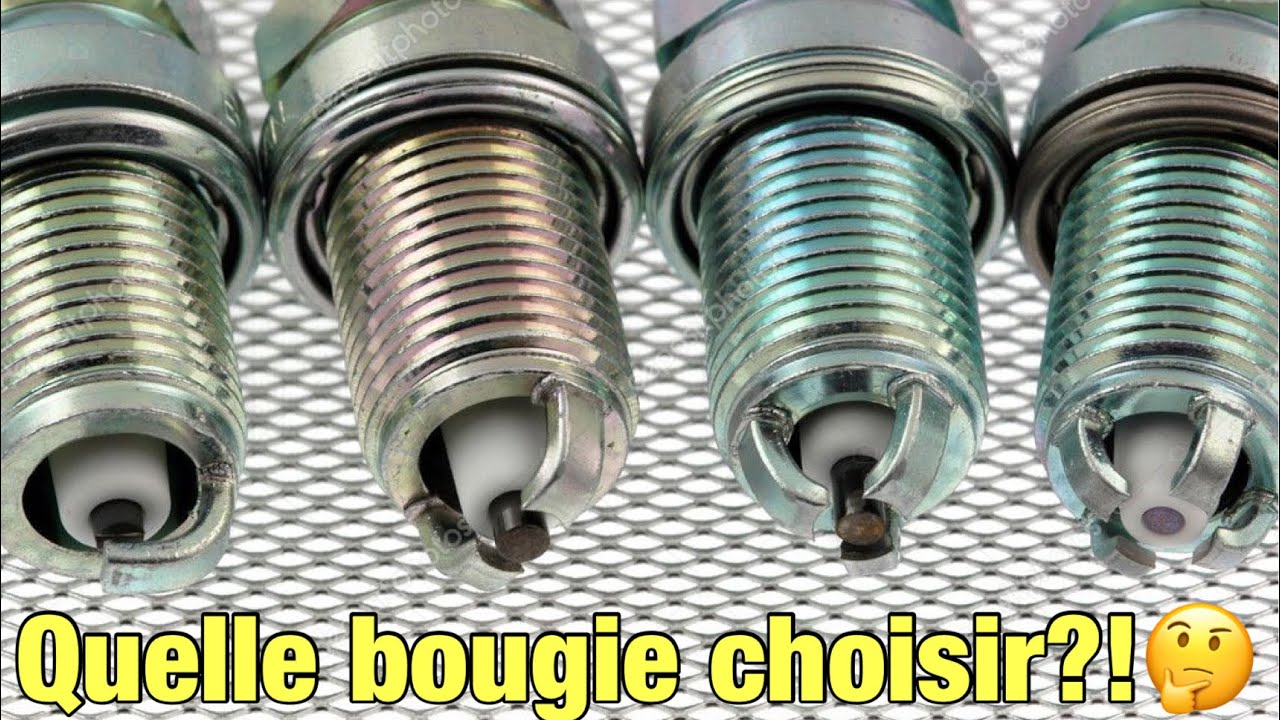 Quelle bougie choisir?🤔Iridium, platinium, multi-electrodes, vous allez  tout savoir!TEST REEL!✓ 