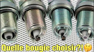 Quelle bougie choisir?🤔Iridium, platinium, multi-electrodes, vous allez tout savoir!TEST REEL!✅