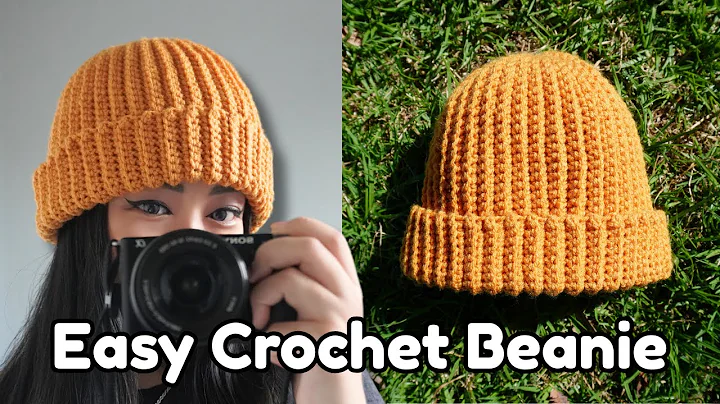 Easy Crochet Beanie Tutorial for Beginners