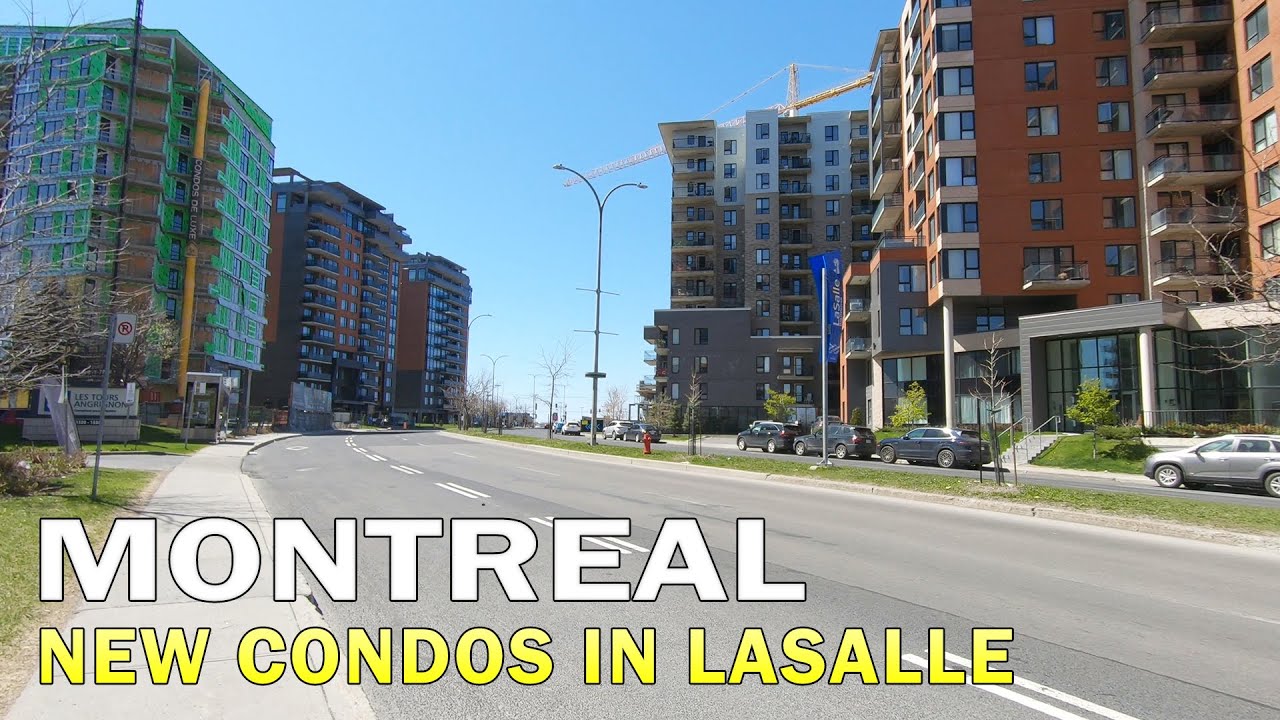 New Condos in LaSalle, Montreal. Angrignon Station, Green Line Terminus