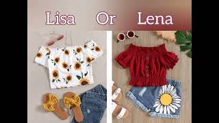 Lisa or Lena /fashion _ clothes nails and bags ✨🥰