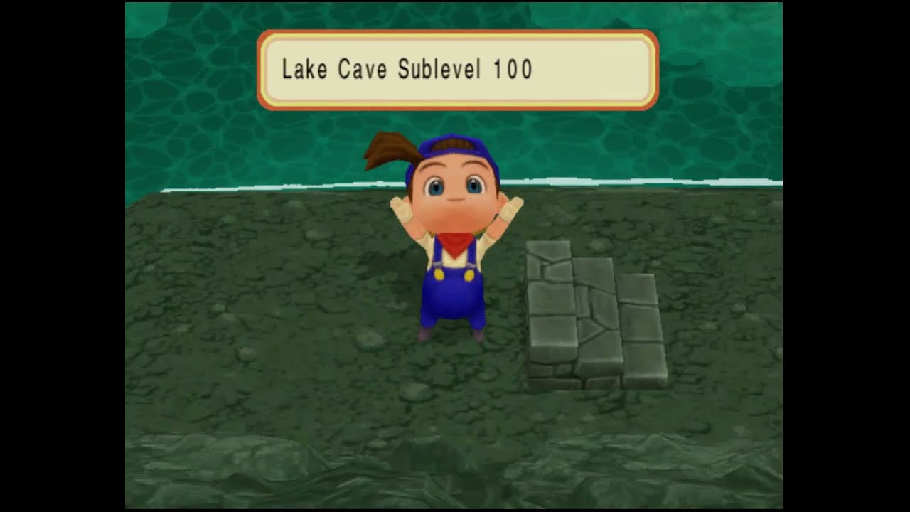 Harvest Moon: Magical Melody || Lake Cave SubLevel 100