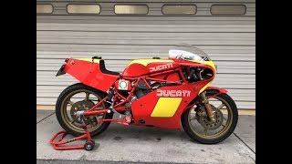 DUCATI PANTAH RACING TT2 ''Engine warm up''