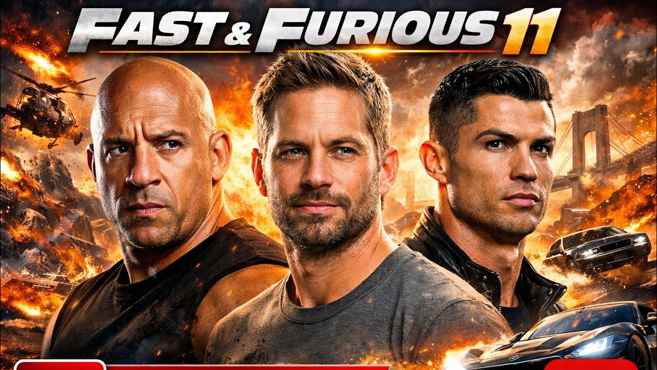 Fast & Furious 11 Trailer (2027) Vin Diesel Paul Walker Returns Cristiano Ronaldo Shocks Fans 