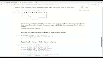 Task2 - Prediction Using Unsupervised Machine Learning (GRIP Jan2022) , @The sparks Foundation Inter