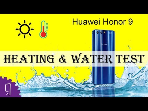 Huawei Honor 9 Heating And Water Test
