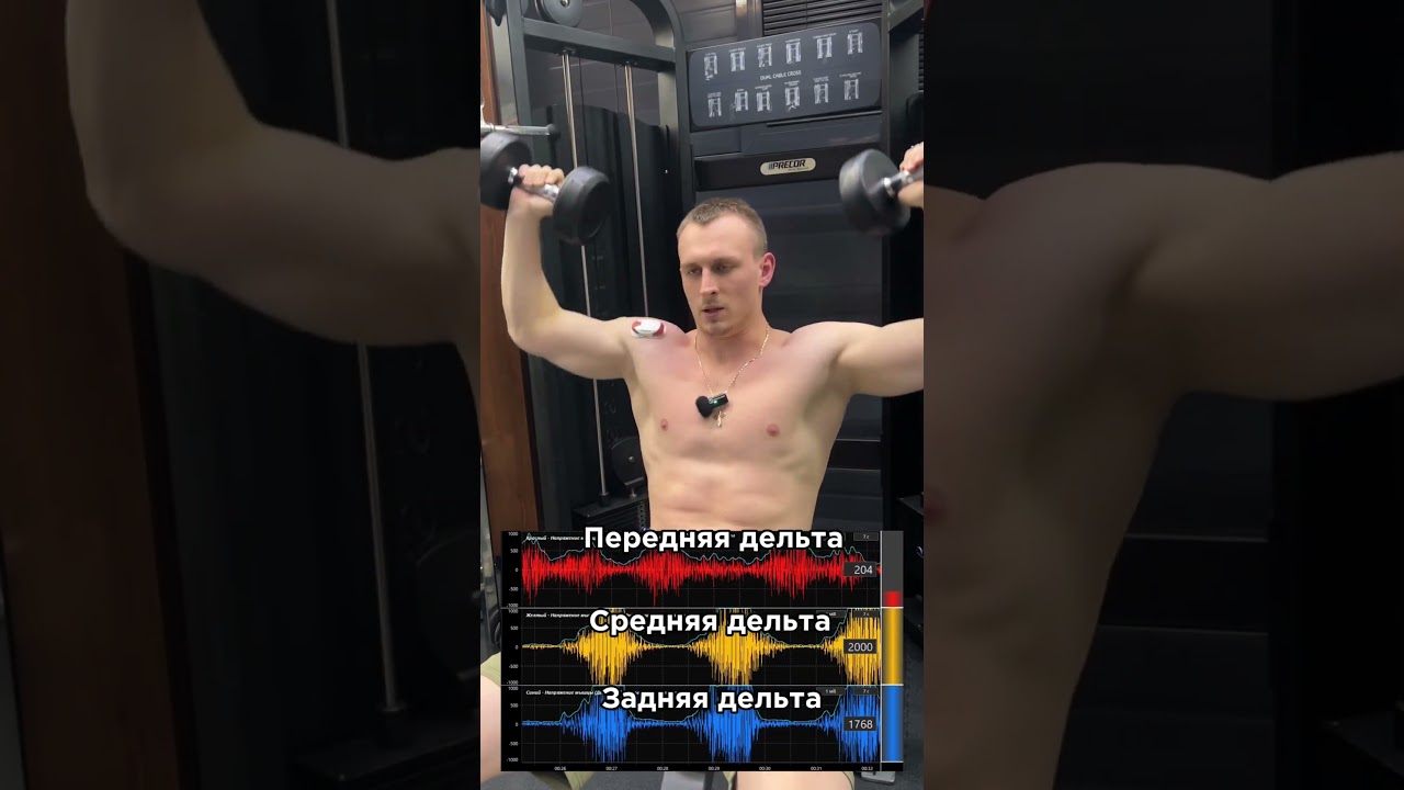 Передние дельты по науке.За персональным планом обращаться в телеграмм:@TrainerSmirnoVV
