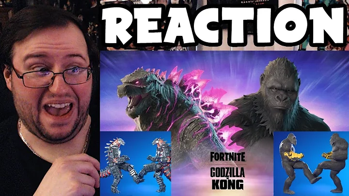 Gor's "Godzilla x Kong in Fortnite Trailer & Godzilla/Kong Dances" REACTION