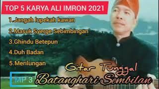 @Ali imron_uploaded Top 5 lagu karya Ali imron 2021 || gtr tunggal sum-sel || batanghari sembilan