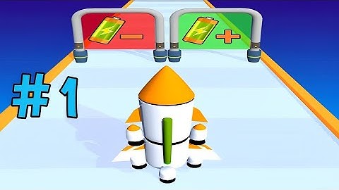 Recharge Rocket Run • All Levels Gameplay Android, iOS (Part 1)