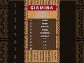 Numbers in the Giamina Language #extinct #nativeamerican #language