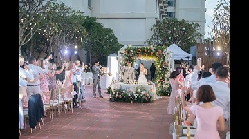 Tiệc cưới song ngữ LACHLAN BROWN & JESS ĐẶNG | MC Triệu Phúc Nguyên | New World Hotel