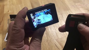 eken h9r  How to match the wifi action camera and its remote control