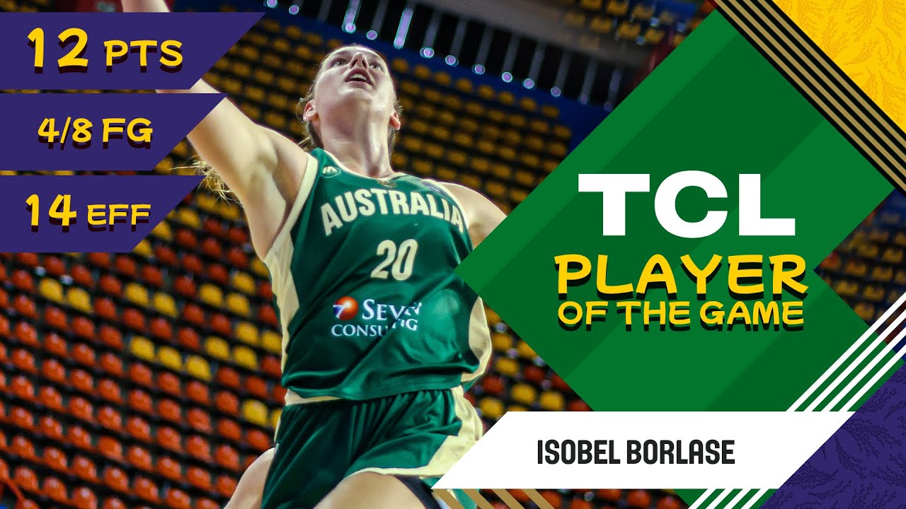 Isobel Borlase (12 PTS) | TCL Player Of The Game | SRB vs AUS