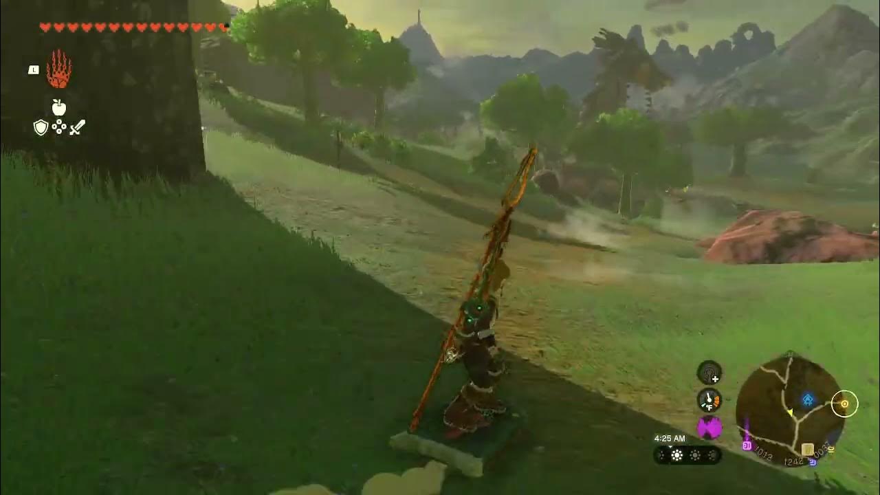 Shield and a Sled The way to surf! Zelda Tears of The Kingdom (TOTK