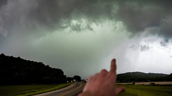 my dad flew a drone at this tornado