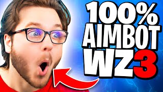 CHEATER ZLANER 100% USING AIMBOT IN WARZONE 3!