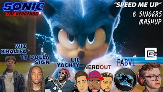 🎵 Speed Me Up (Sonic The Hedgehog) | Khalifa vs $ign vs Yachty vs NerdOut! vs FabvL vs CG5 (Mashup)