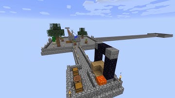 MC Skyblock Timelapse 05 (Replay Mod)