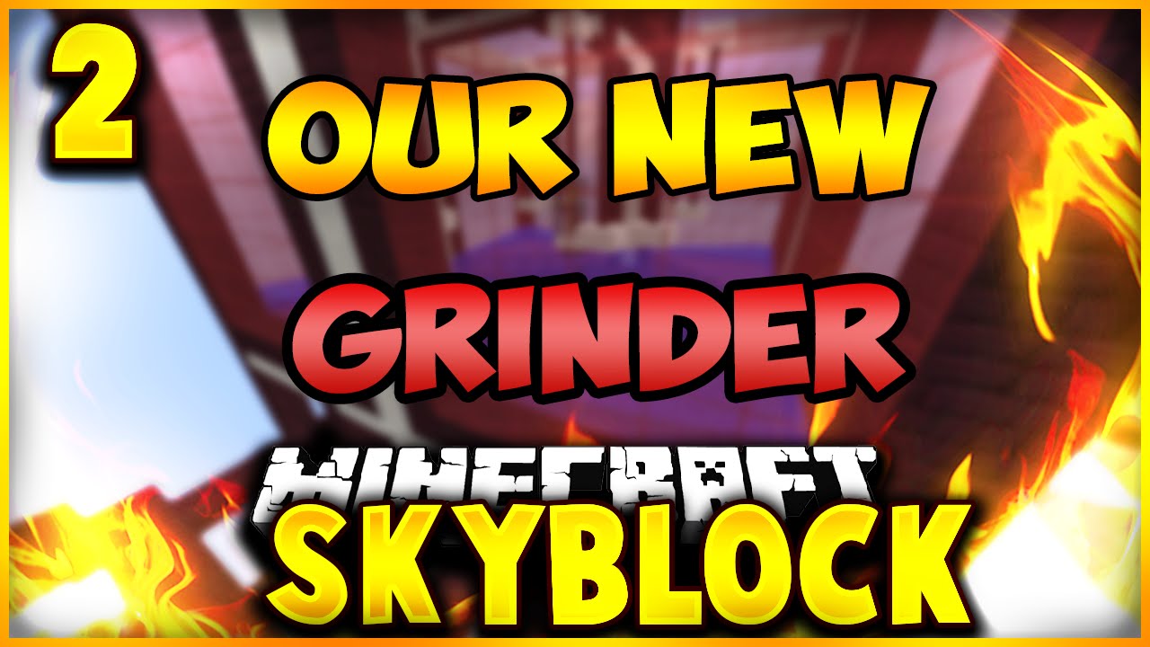 "MAKING OUR GRINDER!" Minecraft Skyblock | Fatality | #2 - YouTube