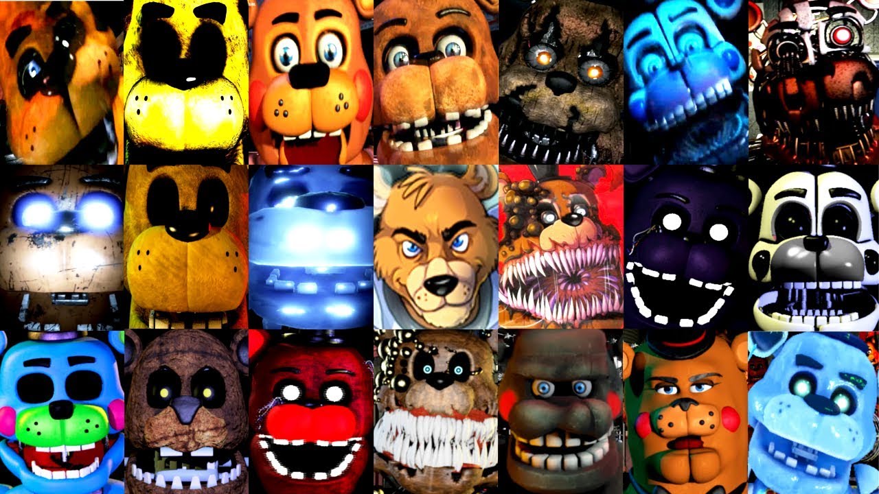 The Evolution of Five Nights At Freddy's! (2014-2023) :  r/fivenightsatfreddys