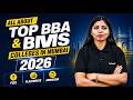 All About Top BBA &amp; BMS Colleges in Mumbai 2026 | Fees, Placements &amp; Admission