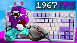 (RAW VIDEO) Crisp Bedwars ASMR Keyboard & Mouse Sounds | Hypixel Bedwars