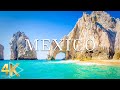 FLYING OVER MEXICO (4K UHD) - Relaxing Music Along With Beautiful Nature Videos - 4K Video HD